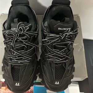 Balenciaga Track LED Black Athletic Shoes